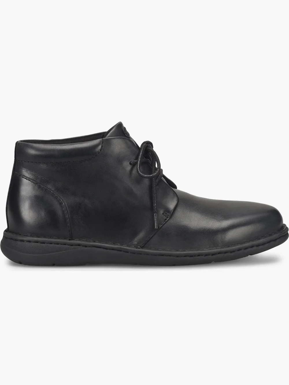 Born Men's Black Leather Thomson Lightweight Chukka Lace-Up Boot -Sz 11.5, NWOB